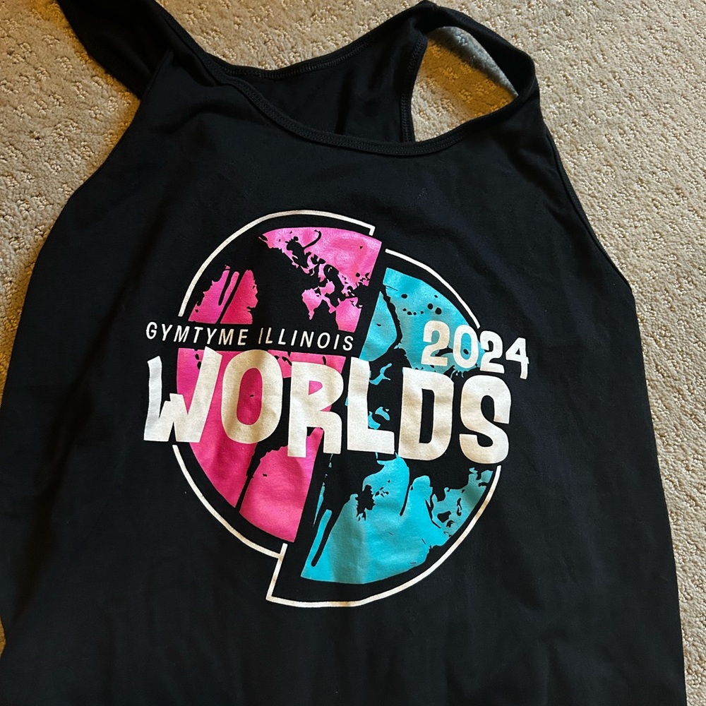 Black Gymtyme Illinois Worlds 2024 (Fever) Tank Top